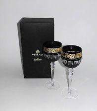 Versace Collection Verres Gala Prestige Médusa Noir