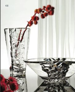 Vase en cristal +24% plomb collection Ice