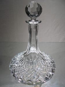 Carafe à Décanter en Cristal de Bohème 