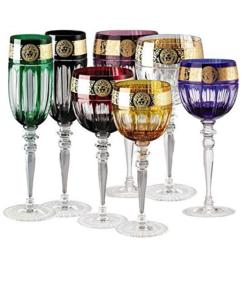 Versace Collection Verres Gala Prestige Médusa rouge 