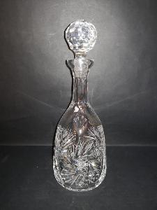 Carafe à Vin Madame en Cristal de Bohème Taille Diamant