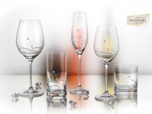 Service 6 Verres Essence Swarovski 