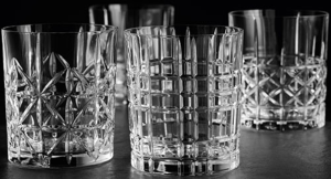 Verre Whisky cristal collection Highland coffret de 4